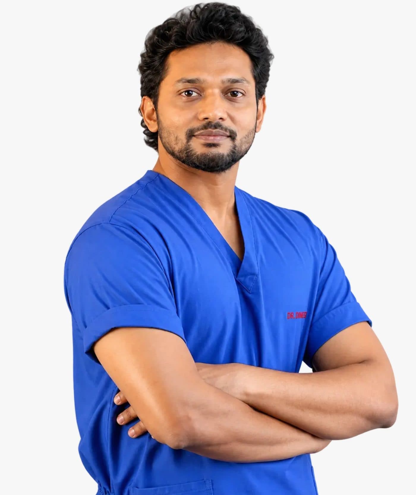 Dr. Dinesh Kumar, studio portrait